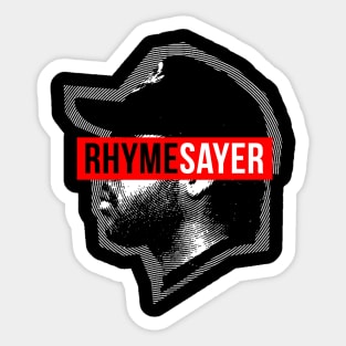 Rhyme Sayer Sticker